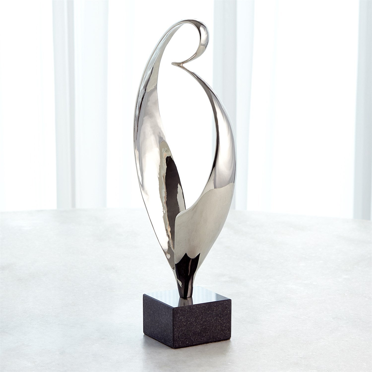 Bent Loop - Nickel-Global Views-GVSA-8.83015-Decorative Objects-2-France and Son