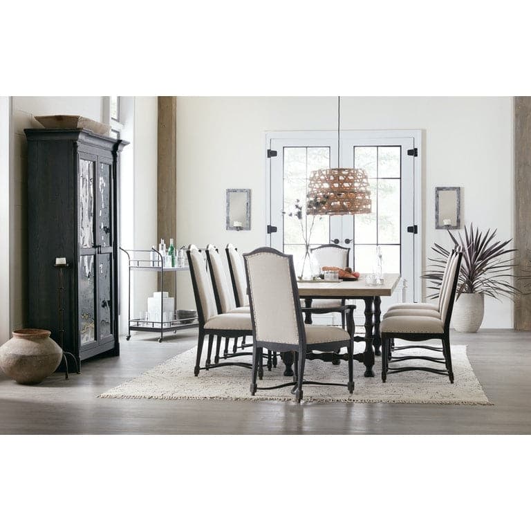 Ciao Bella Trestle Table-Hooker-HOOKER-5805-75200-80-Dining Tables-2-France and Son