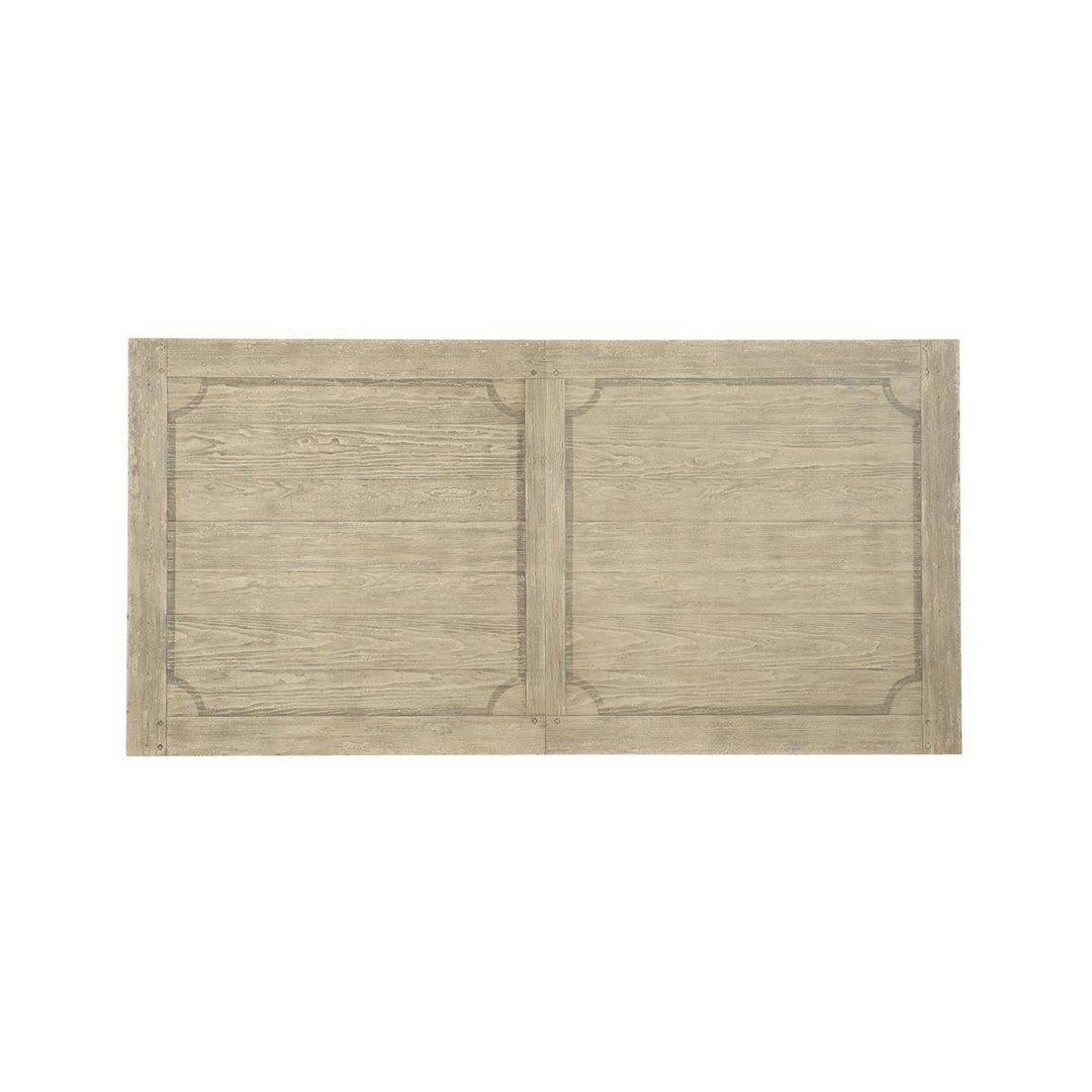 Ciao Bella 84in Trestle Extension Dining Table-Hooker-HOOKER-5805-75200-85-Dining Tables-7-France and Son