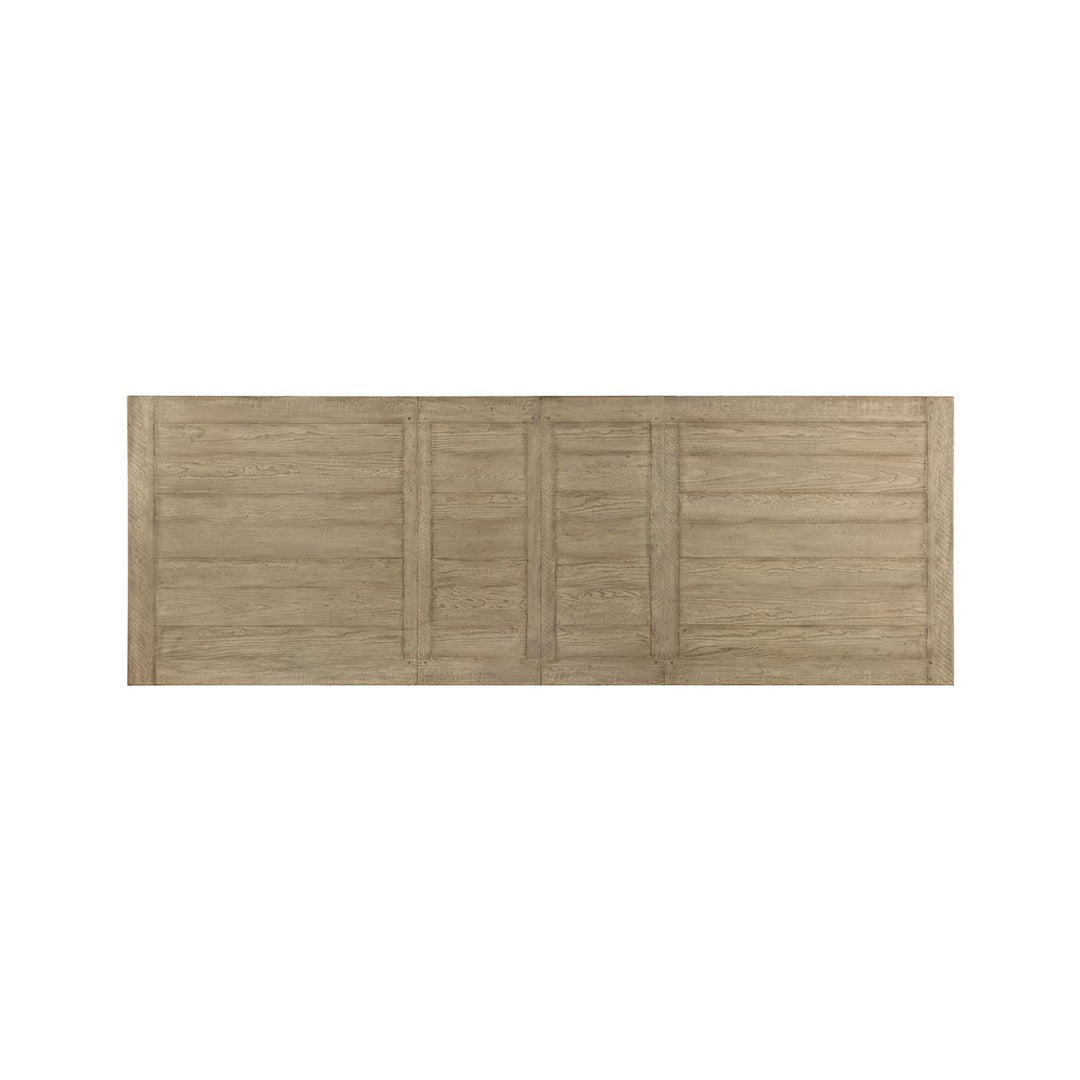 Ciao Bella 84in Trestle Extension Dining Table-Hooker-HOOKER-5805-75200-85-Dining Tables-4-France and Son