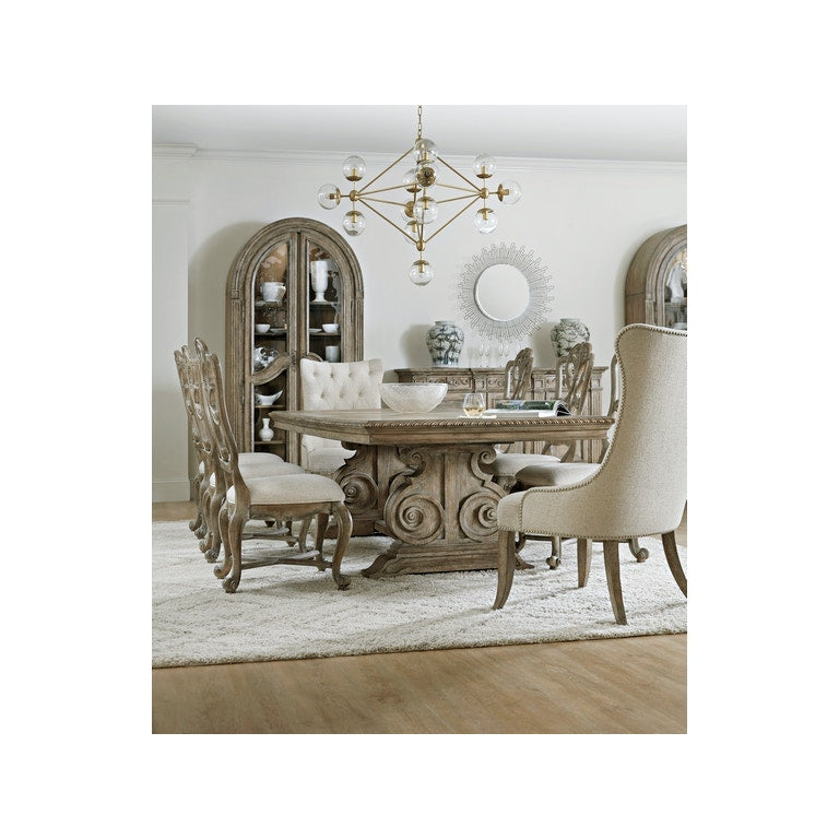 Castella Wood Back Side Chair-Hooker-HOOKER-5878-75411-80-Dining Chairs-2-France and Son