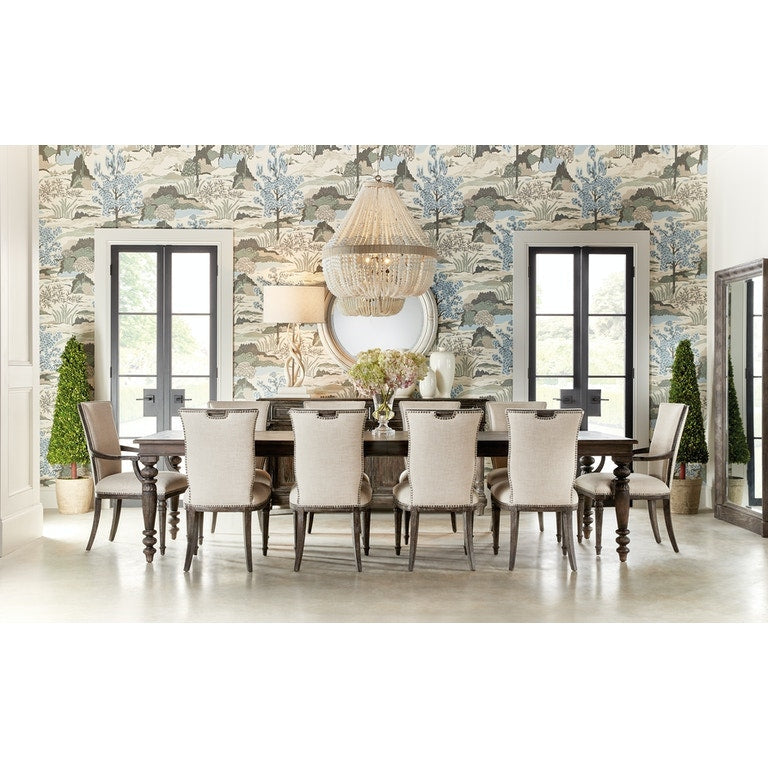 Traditions Upholstered Arm Chair-Hooker-HOOKER-5961-75500-89-Dining ChairsMaduro-2-France and Son
