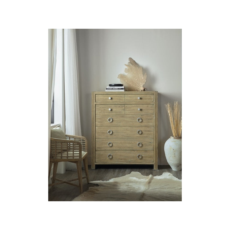 Surfrider Six-Drawer Chest-Hooker-HOOKER-6015-90010-80-Dressers-2-France and Son