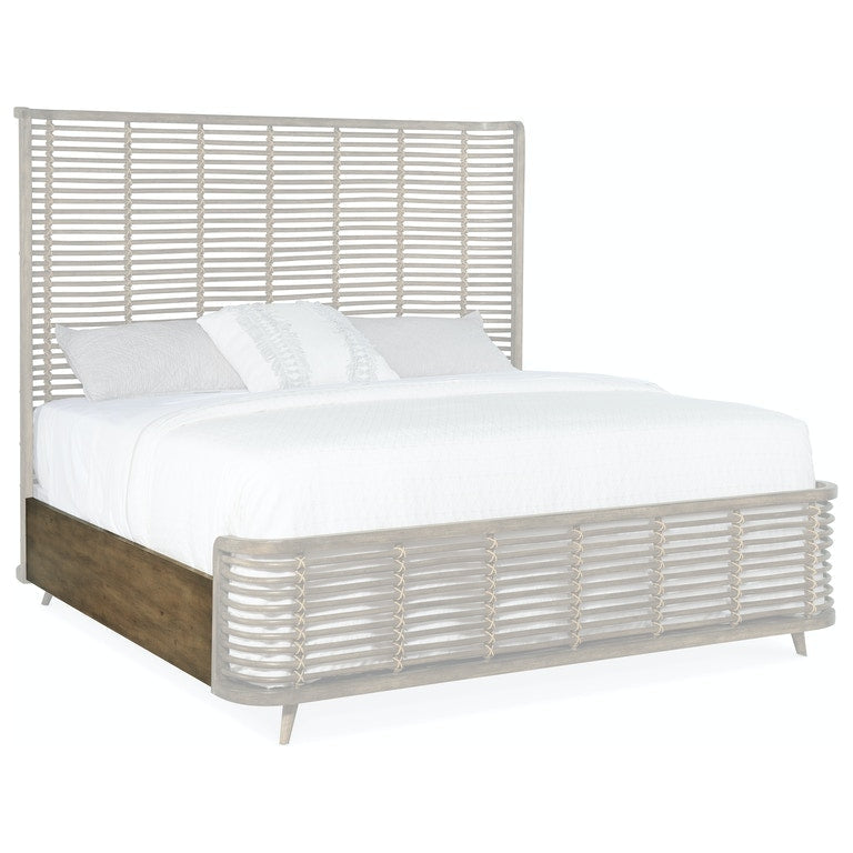 Surfrider Rattan Bed - King-Hooker-HOOKER-6015-90266-80-BedsLight Wood-7-France and Son