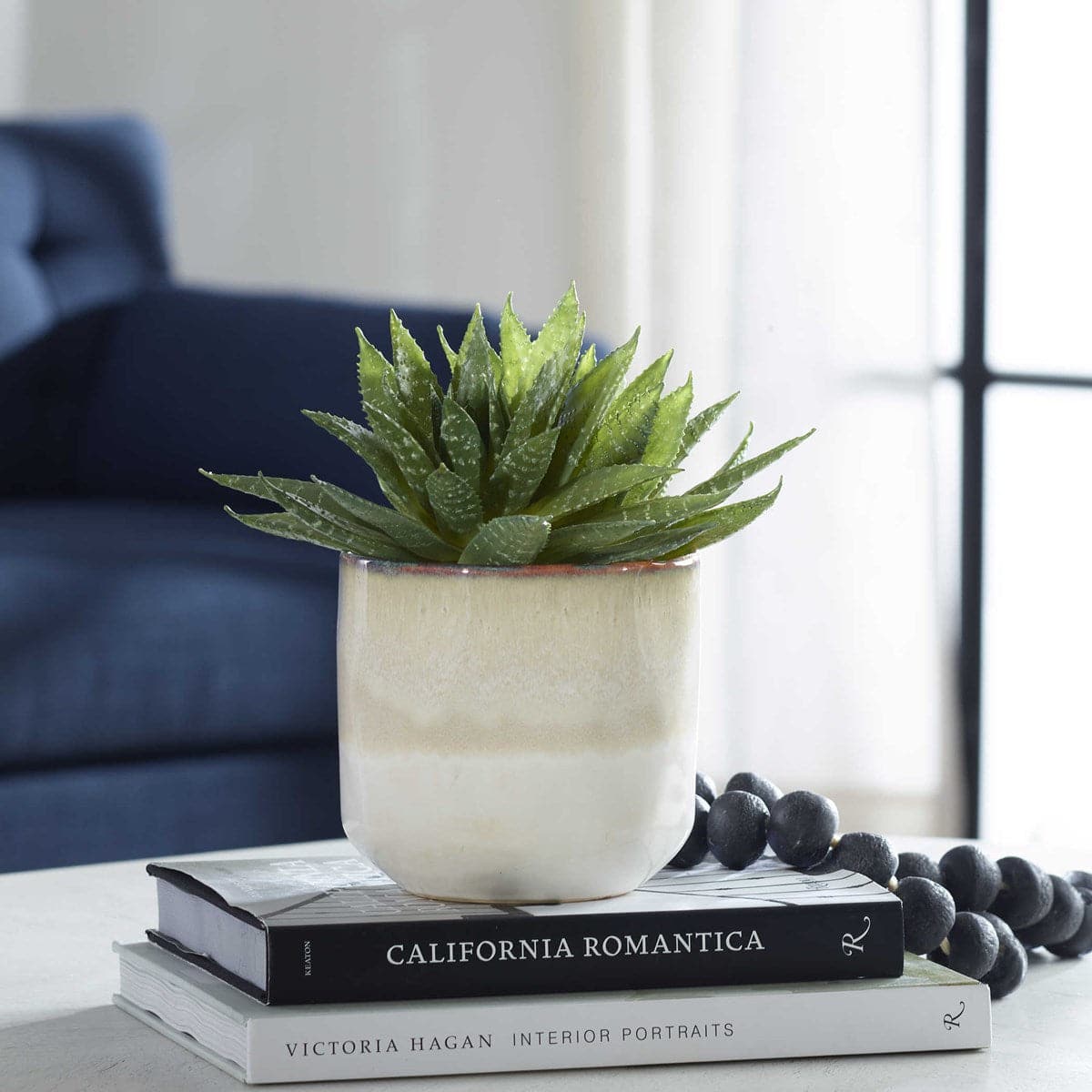 Uttermost Doha Succulent Accent-Uttermost-UTTM-60213-Faux Plants-1-France and Son