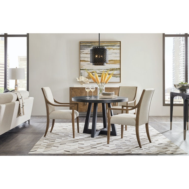 Chapman Upholstered Arm Chair-Hooker-HOOKER-6033-75400-85-Dining Chairs-2-France and Son