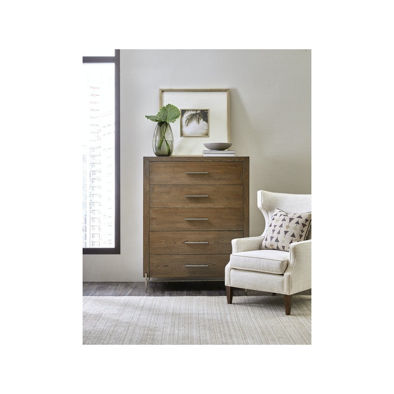 Chapman Five-Drawer Chest-Hooker-HOOKER-6033-90110-85-Dressers-2-France and Son