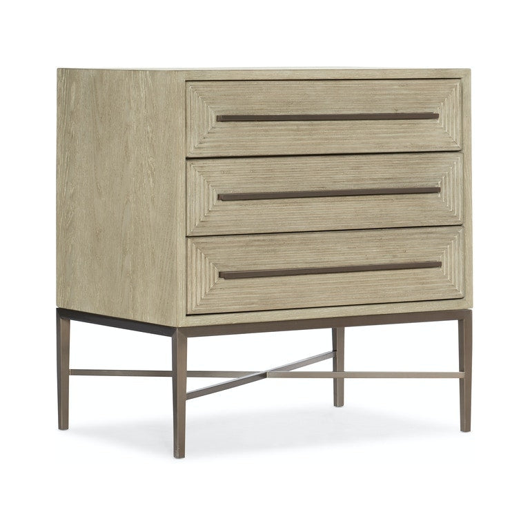 Three-Drawer Nightstand-Hooker-HOOKER-6120-90115-80-Nightstands-1-France and Son