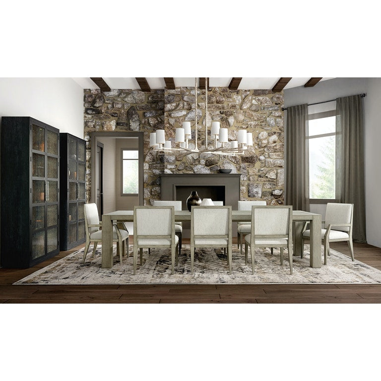 North Fork Rectangle Dining Table w/1-24in Leaf-Hooker-HOOKER-6150-75200-85-Dining Tables-2-France and Son