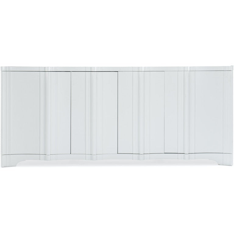 Corinth Four Door Entertainment Console-Hooker-HOOKER-628-55015-02-Media Storage / TV Stands-6-France and Son