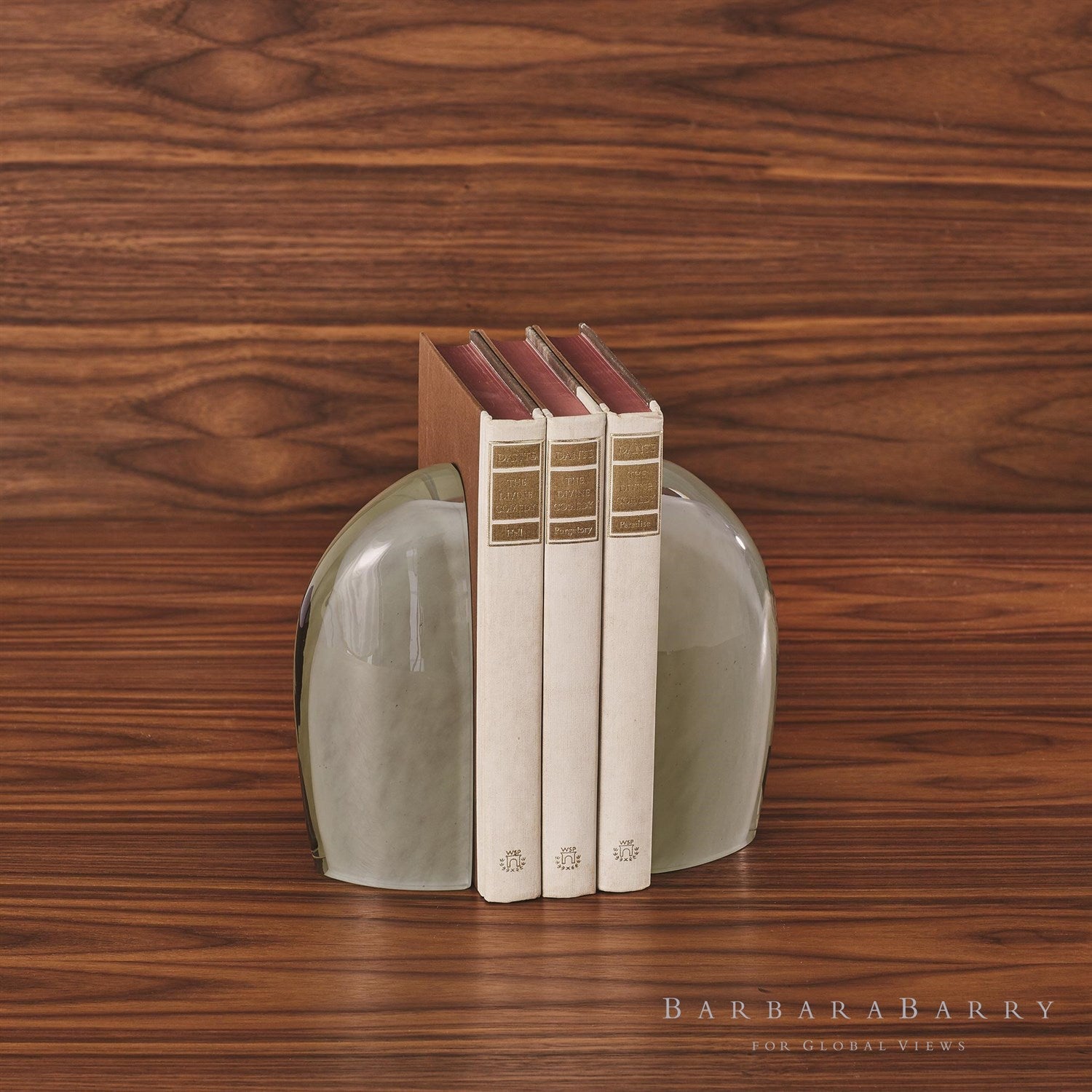 Iceberg Bookends-Global Views-GVSA-BB-6.60010-BookendsSmoke-2-France and Son