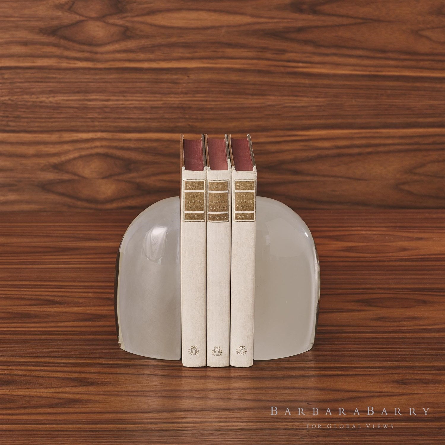 Iceberg Bookends-Global Views-GVSA-BB-6.60010-BookendsSmoke-3-France and Son