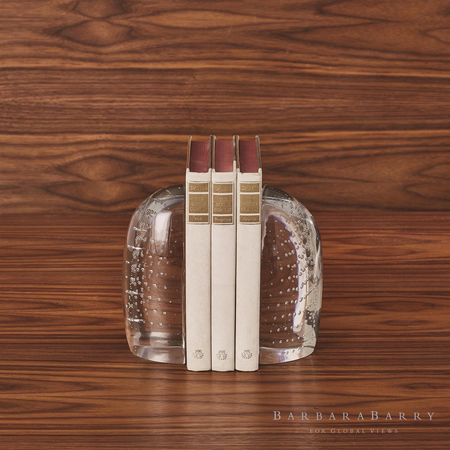 Iceberg Bookends-Global Views-GVSA-BB-6.60010-BookendsSmoke-4-France and Son