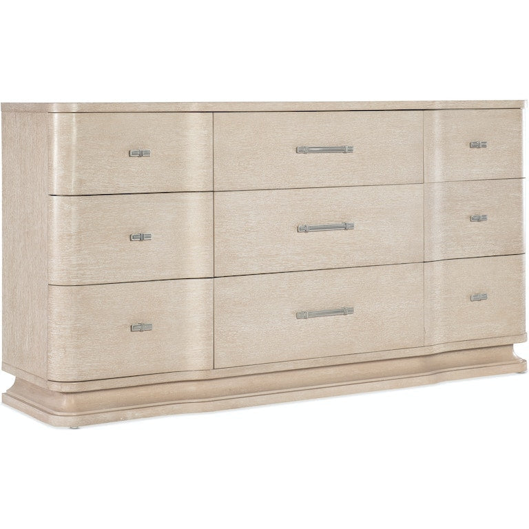 Nouveau Chic Nine Drawer Dresser-Hooker-HOOKER-6500-90002-80-Dressers-1-France and Son