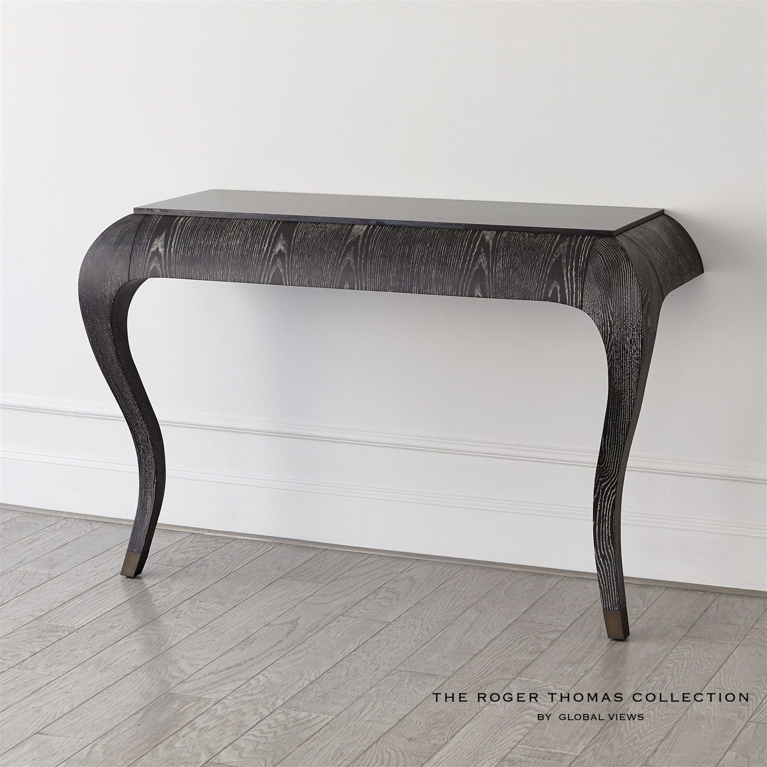Paris Wall Console-Global Views-GVSA-RT2005-Console TablesGrey Sandblasted Oak-5-France and Son