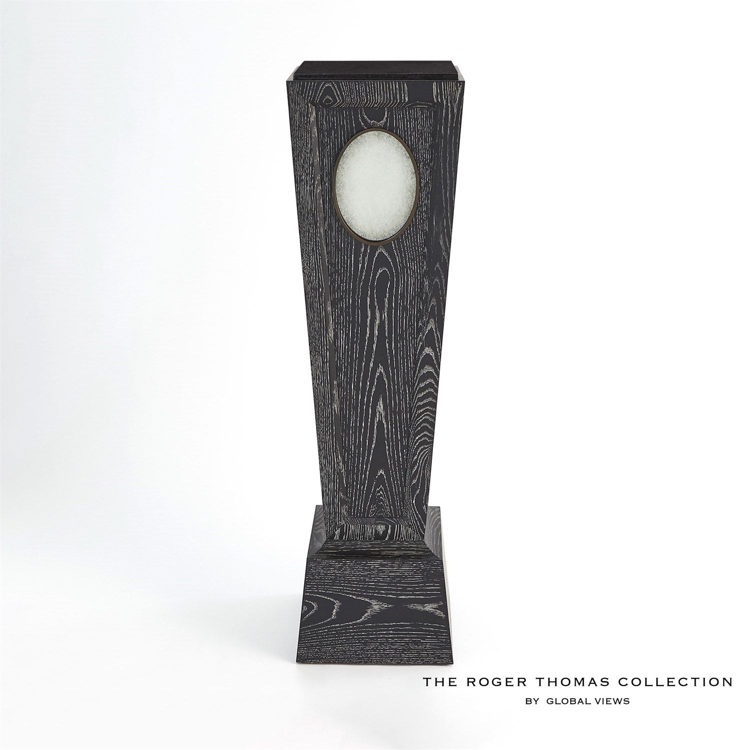 Proust Pedestal-Global Views-GVSA-RT2006-Side TablesBlack Cerused Oak-3-France and Son