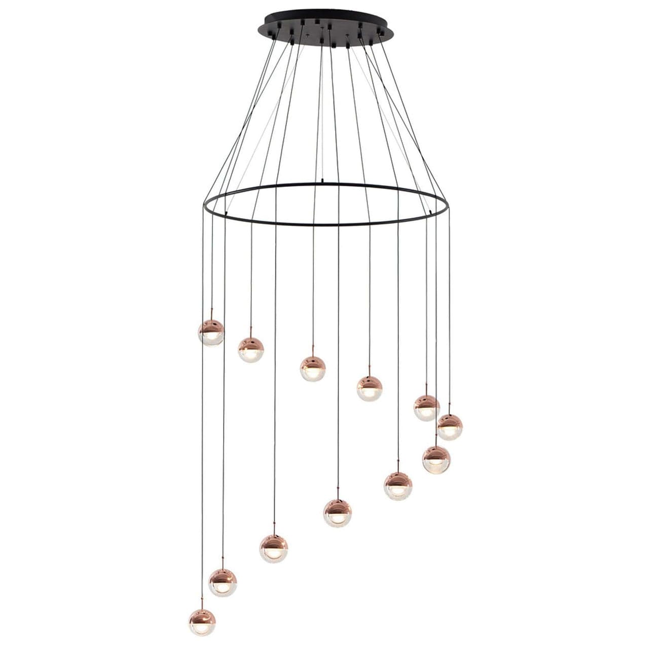 Dora Pendant 12 With Ring-Seed Design-SEED-SLD-1010PC12-CPR-PendantsCopper-1-France and Son