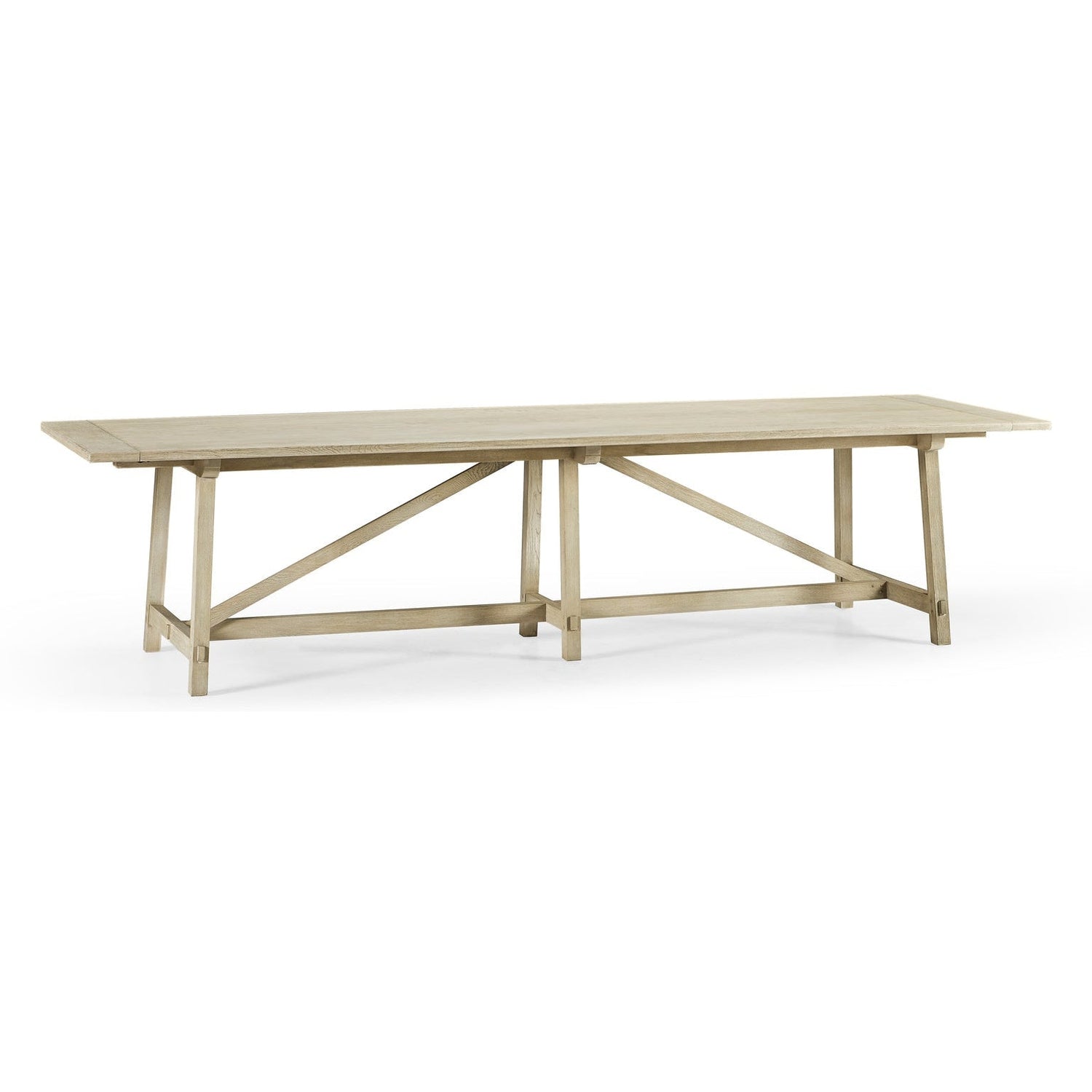 Sidereal French Laundry Dining Table-Jonathan Charles-JCHARLES-003-2-A60-STO-Dining Tables-1-France and Son