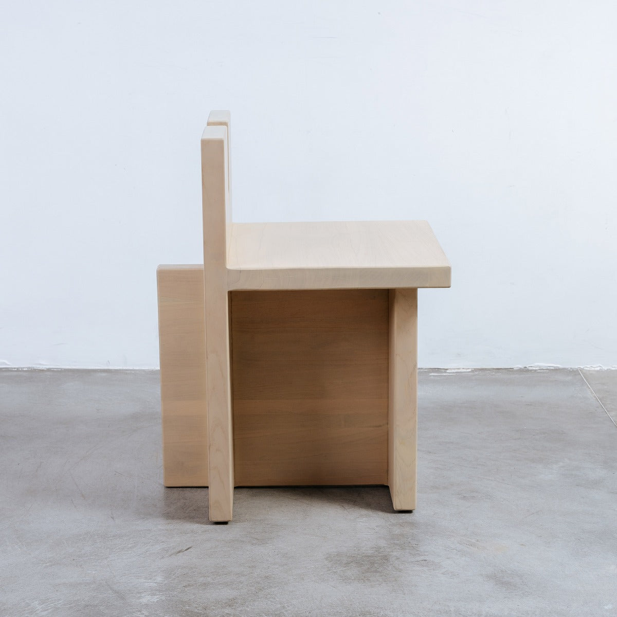 Teak Wood Cowan Dining Chair-France & Son-FL1121NTRL-Stools & OttomansNatural Teak-11-France and Son