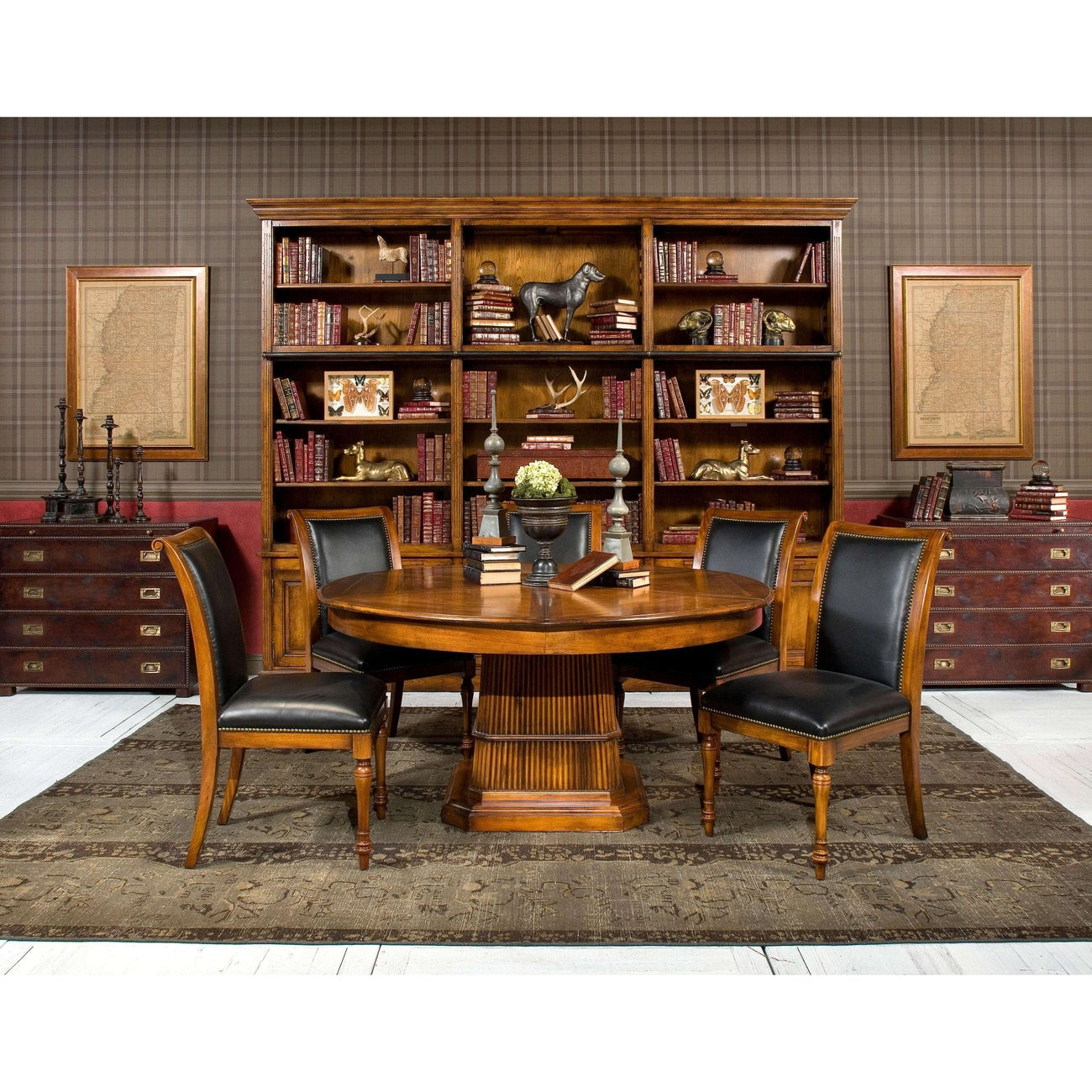 Studded Gentleman's Chest-SARREID-SARREID-29541-Dressers-2-France and Son