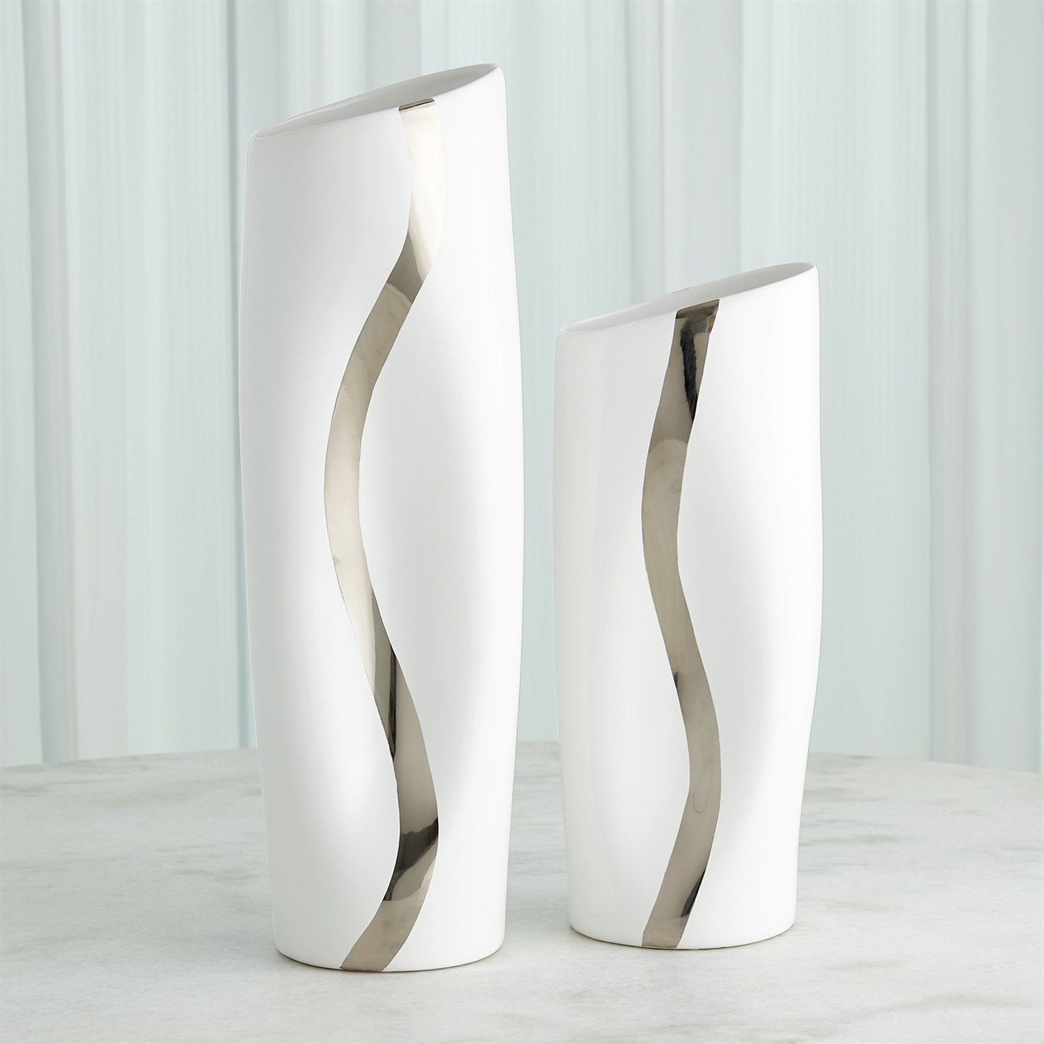 Loose Stripe Vase-Global Views-GVSA-3.31778-Vases-2-France and Son