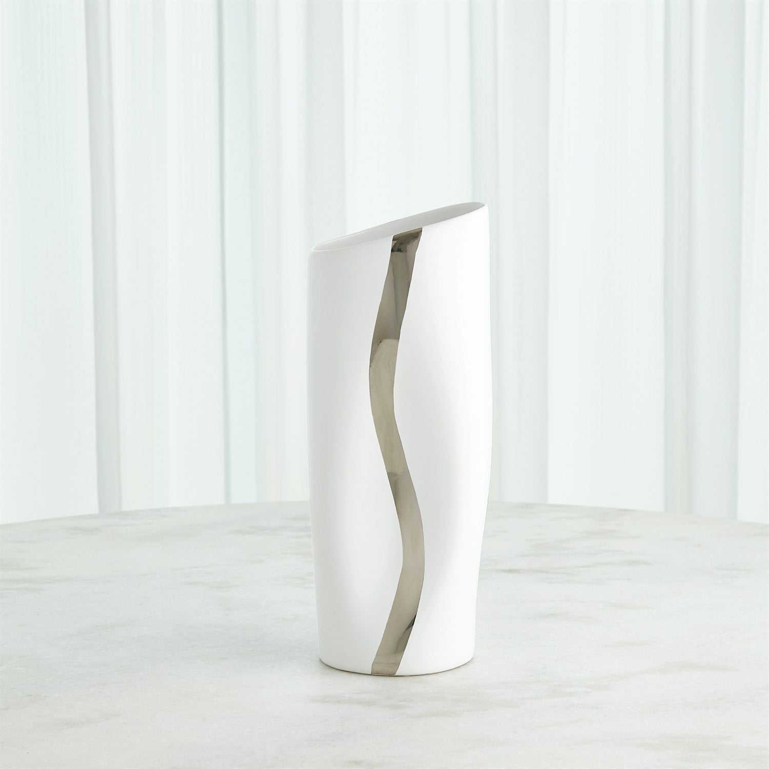 Loose Stripe Vase-Global Views-GVSA-3.31779-VasesSmall-3-France and Son