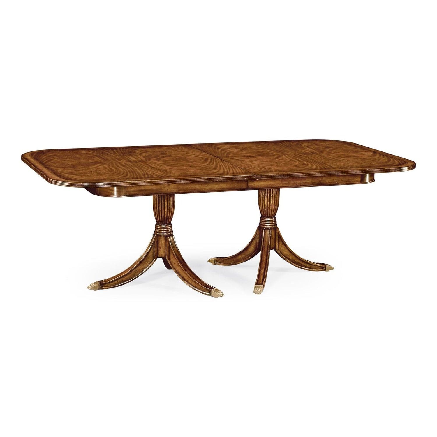 88" Regency Extending Dining Table-Jonathan Charles-JCHARLES-492865-88L-MAH-Dining TablesMahogany-1-France and Son