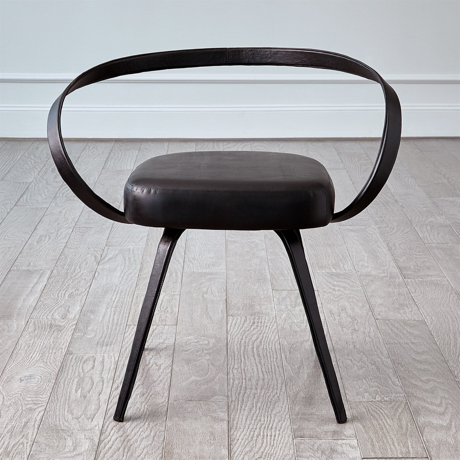 All Leather Chair-Global Views-GVSA-9.93839-Lounge ChairsDeep Red-5-France and Son