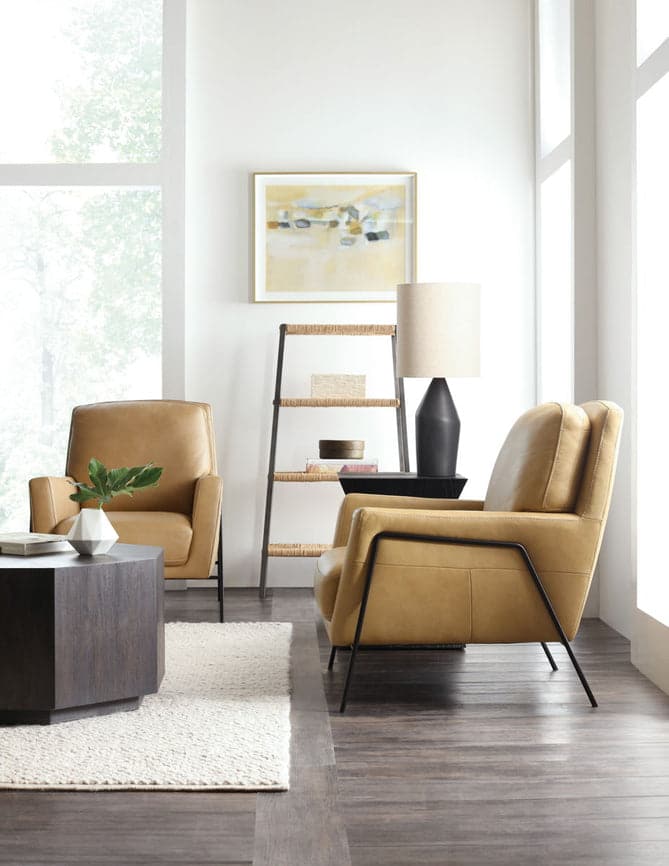 Amette Metal Frame Club Chair-Hooker-HOOKER-CC452-009-Lounge ChairsAnkur Sand-2-France and Son
