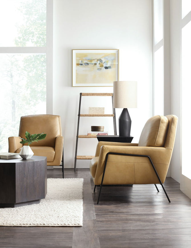 Amette Metal Frame Club Chair-Hooker-HOOKER-CC452-009-Lounge ChairsAnkur Sand-2-France and Son