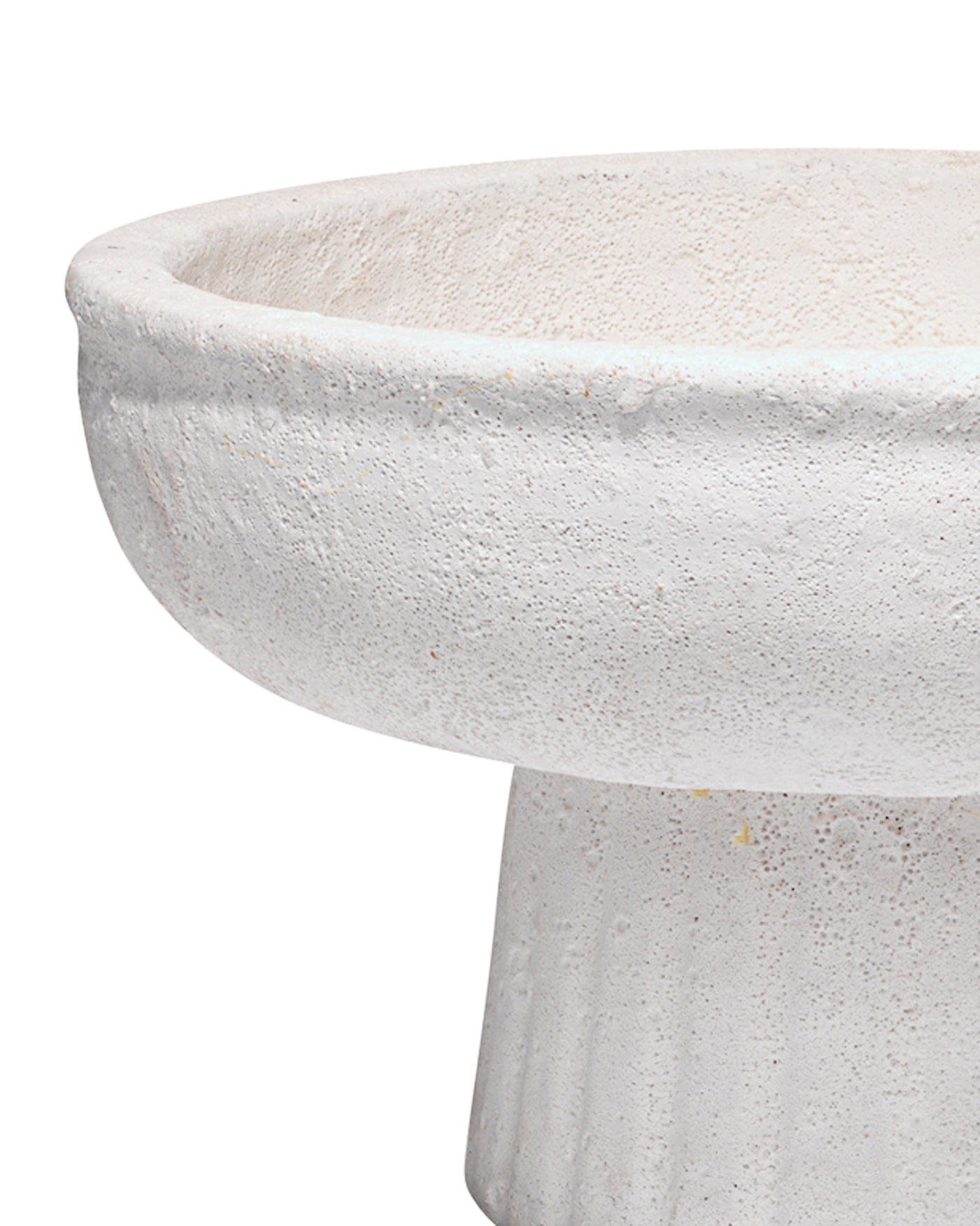 Aegean Pedestal Bowl - Small-Jamie Young-JAMIEYO-7AEGE-SMWH-Bowls-3-France and Son