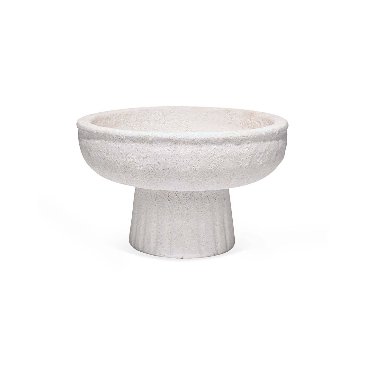 Aegean Pedestal Bowl - Small-Jamie Young-JAMIEYO-7AEGE-SMWH-Bowls-1-France and Son