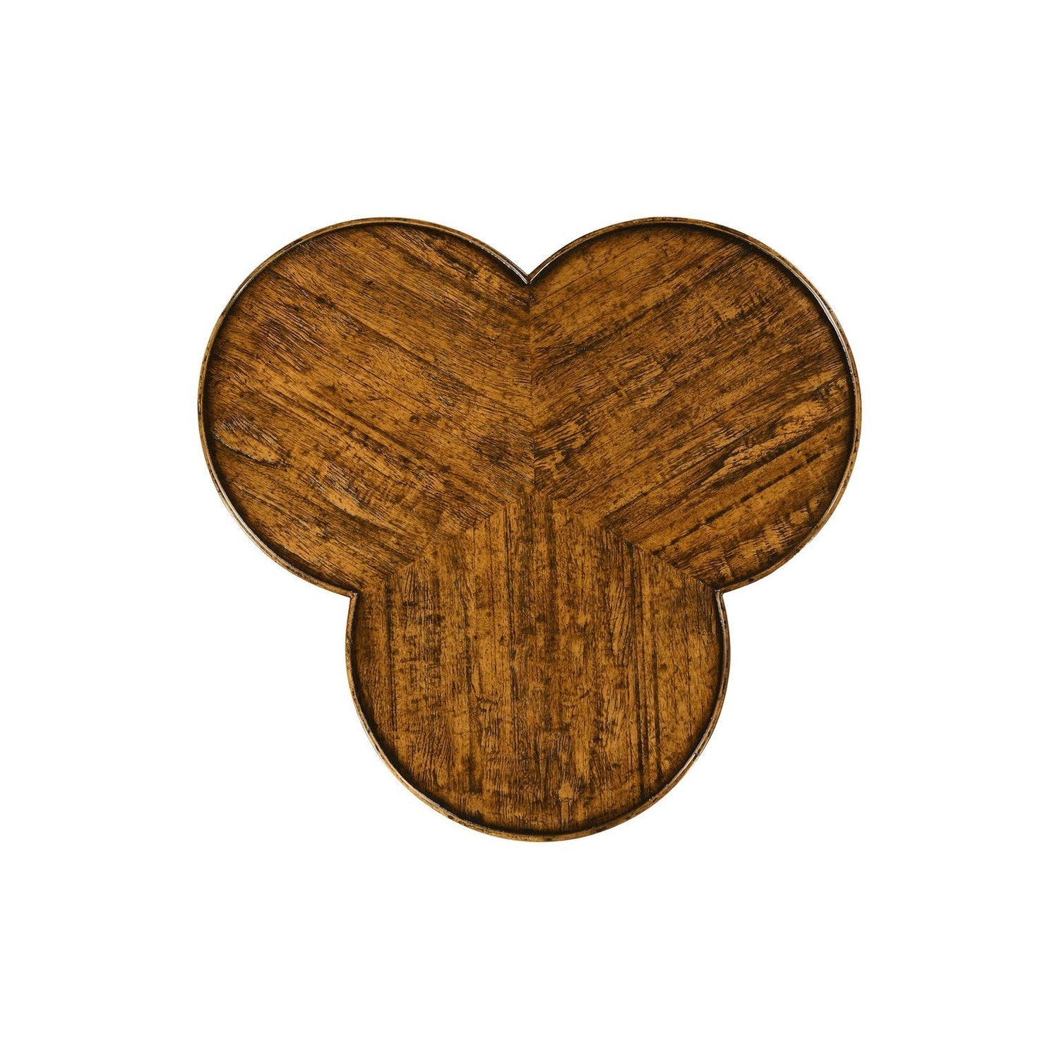 Trefoil Side Table-Jonathan Charles-JCHARLES-491037-DTM-Side TablesMedium Driftwood-8-France and Son