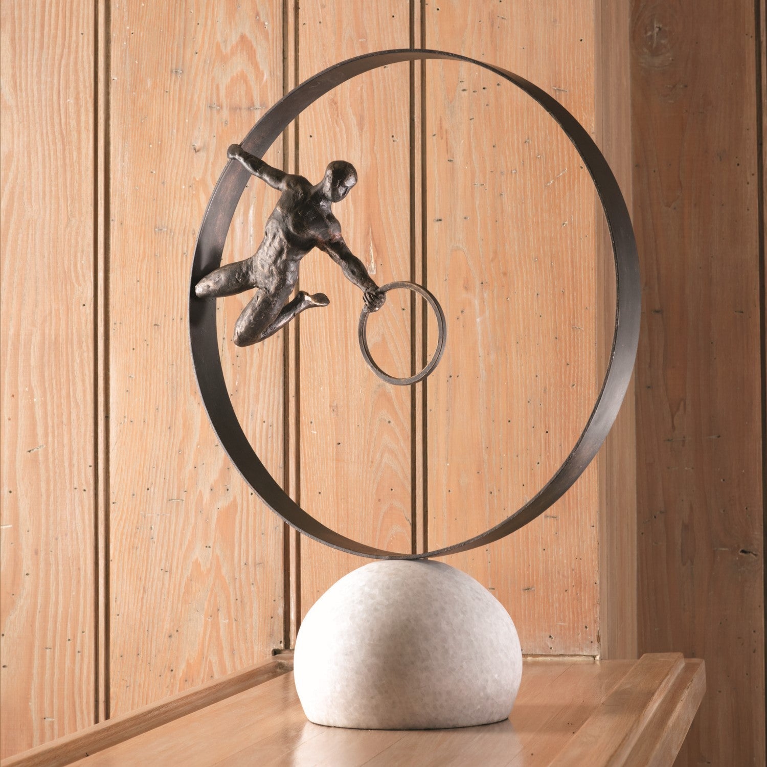 Circle in Circle Man-Global Views-GVSA-8.81683-Decorative Objects-2-France and Son