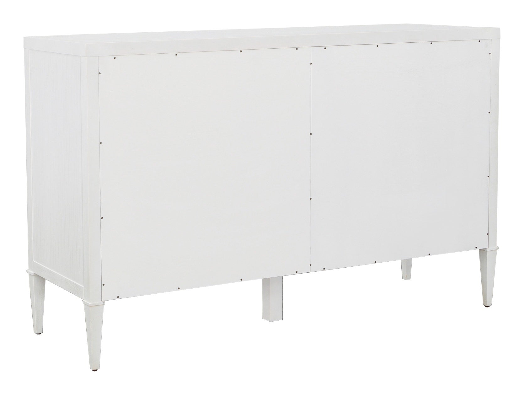 East Camden Dresser - Pearl - Metal Accents,Poplar Solids and Veneers