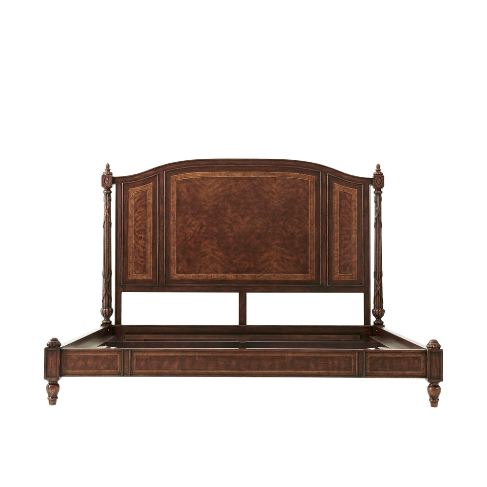 Brooksby Bed *FREE WHITE GLOVE DELIVERY*-Theodore Alexander-THEO-8205-062-BedsQueen-2-France and Son