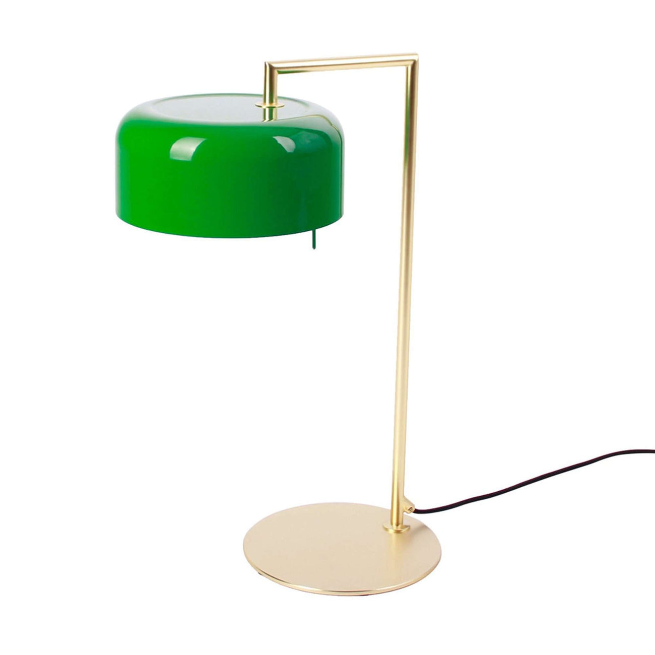 Lalu+ Table Lamp - Jolly Green-Seed Design-SEED-SQ-250MDR-GRN-Table Lamps-1-France and Son