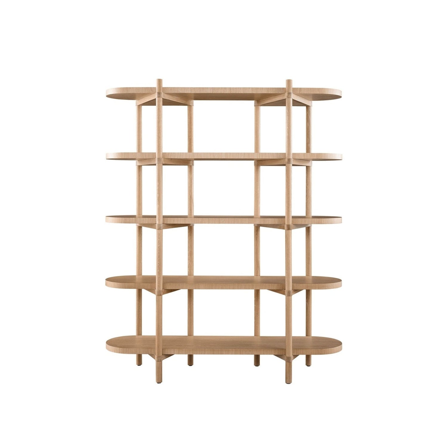 Etagere Five Shelves-Universal Furniture-UNIV-U181850-Bookcases & Cabinets-1-France and Son