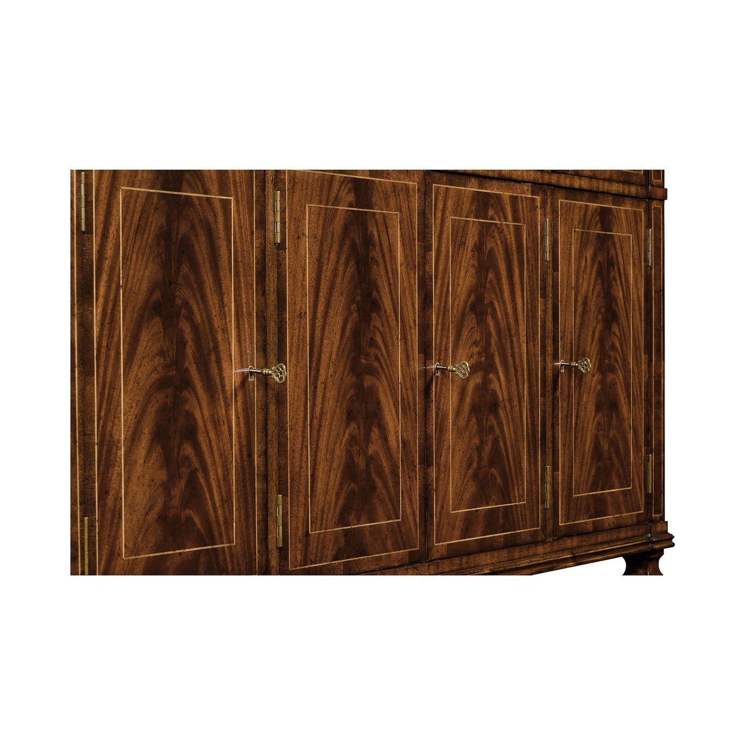 Buckingham Regency Mahogany Sideboard-Jonathan Charles-JCHARLES-494842-MAH-Sideboards & Credenzas-5-France and Son