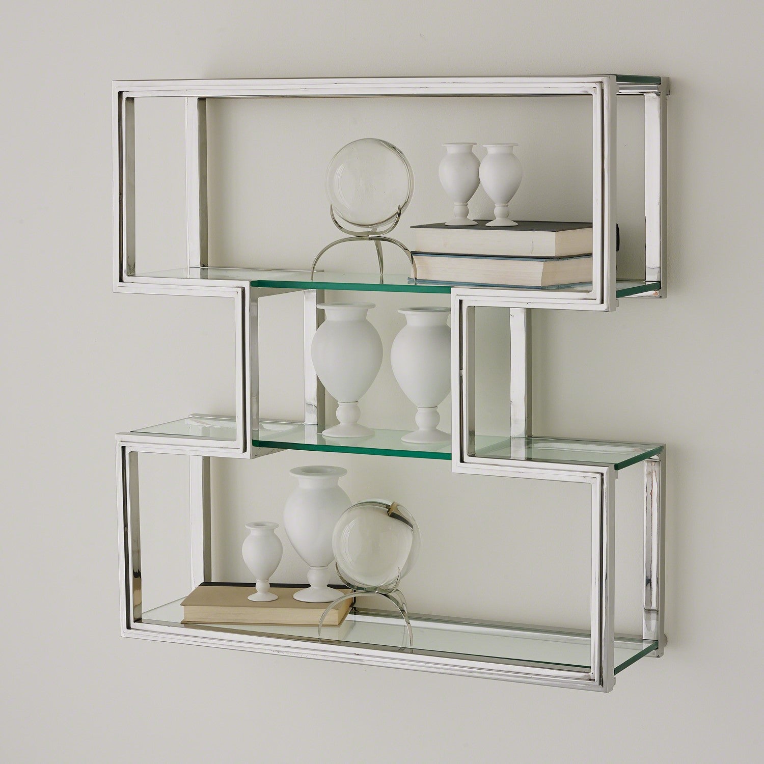 One Up Wall Shelf-Global Views-GVSA-9.92484-Wall Decor-2-France and Son