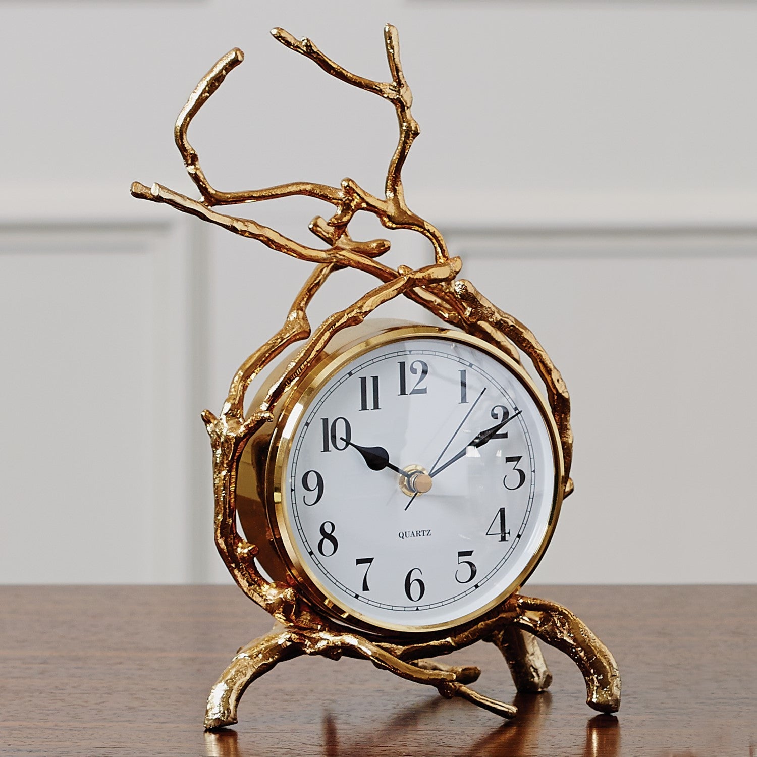 Twig Clock-Global Views-GVSA-9.92904-ClocksBrass-2-France and Son