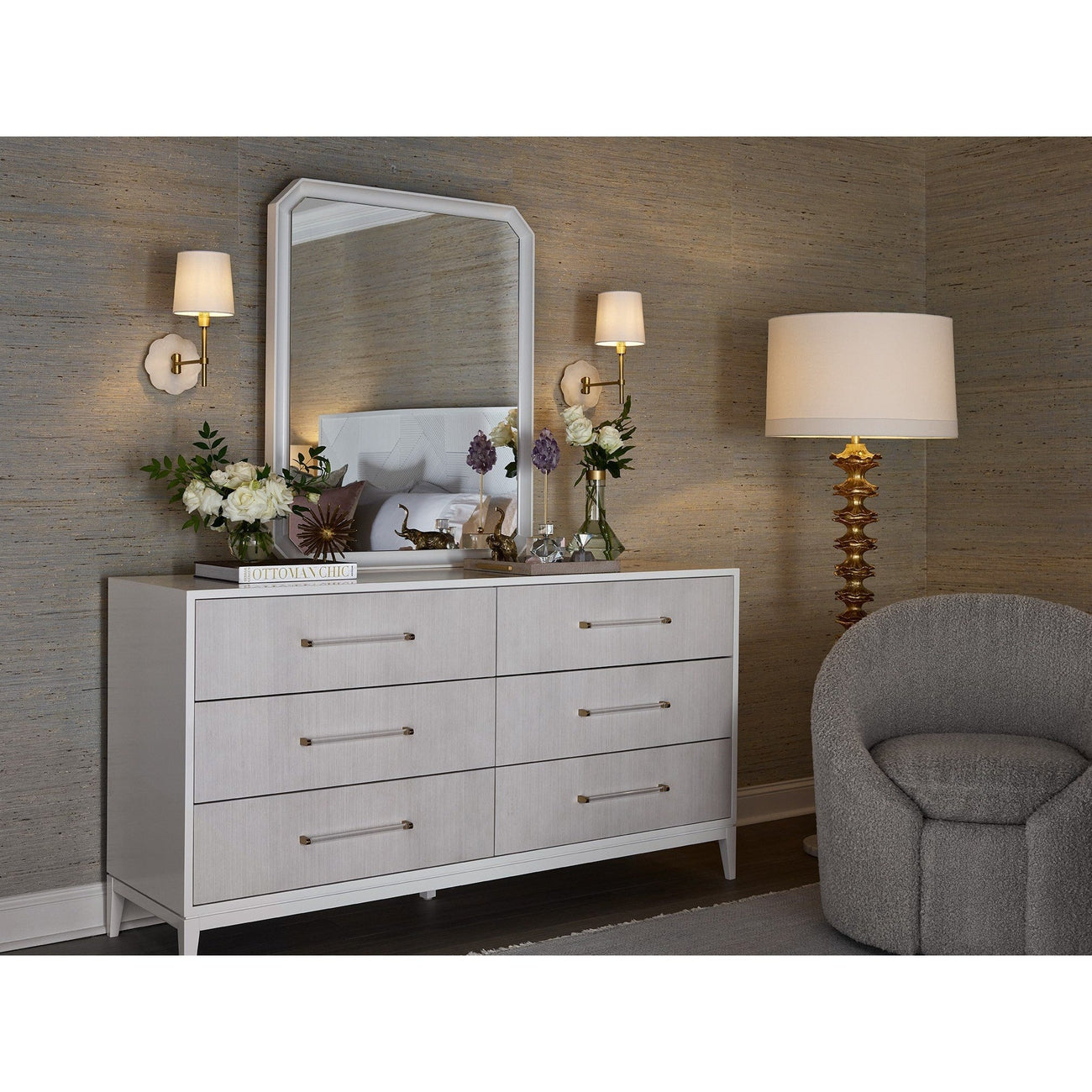 Love. Joy. Bliss. - Miranda Kerr Home Collection - Brentwood Dresser-Universal Furniture-UNIV-956040-Dressers-2-France and Son