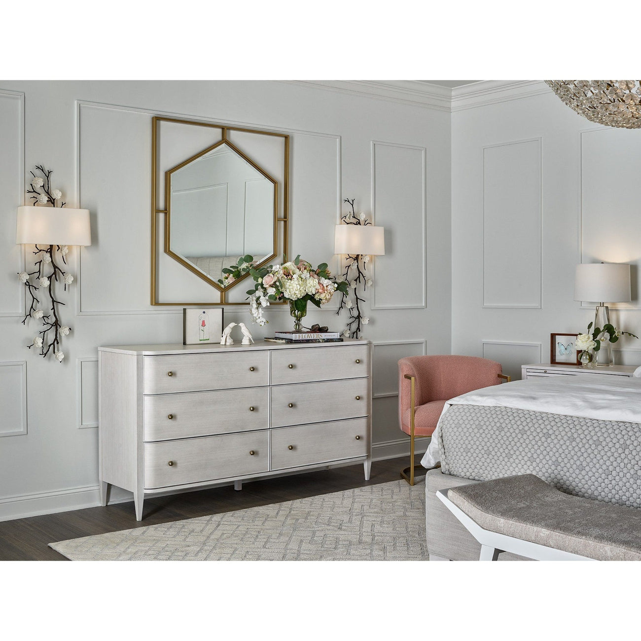 Love. Joy. Bliss. - Miranda Kerr Home Collection-Chelsea Dresser-Universal Furniture-UNIV-956A050-Dressers-2-France and Son
