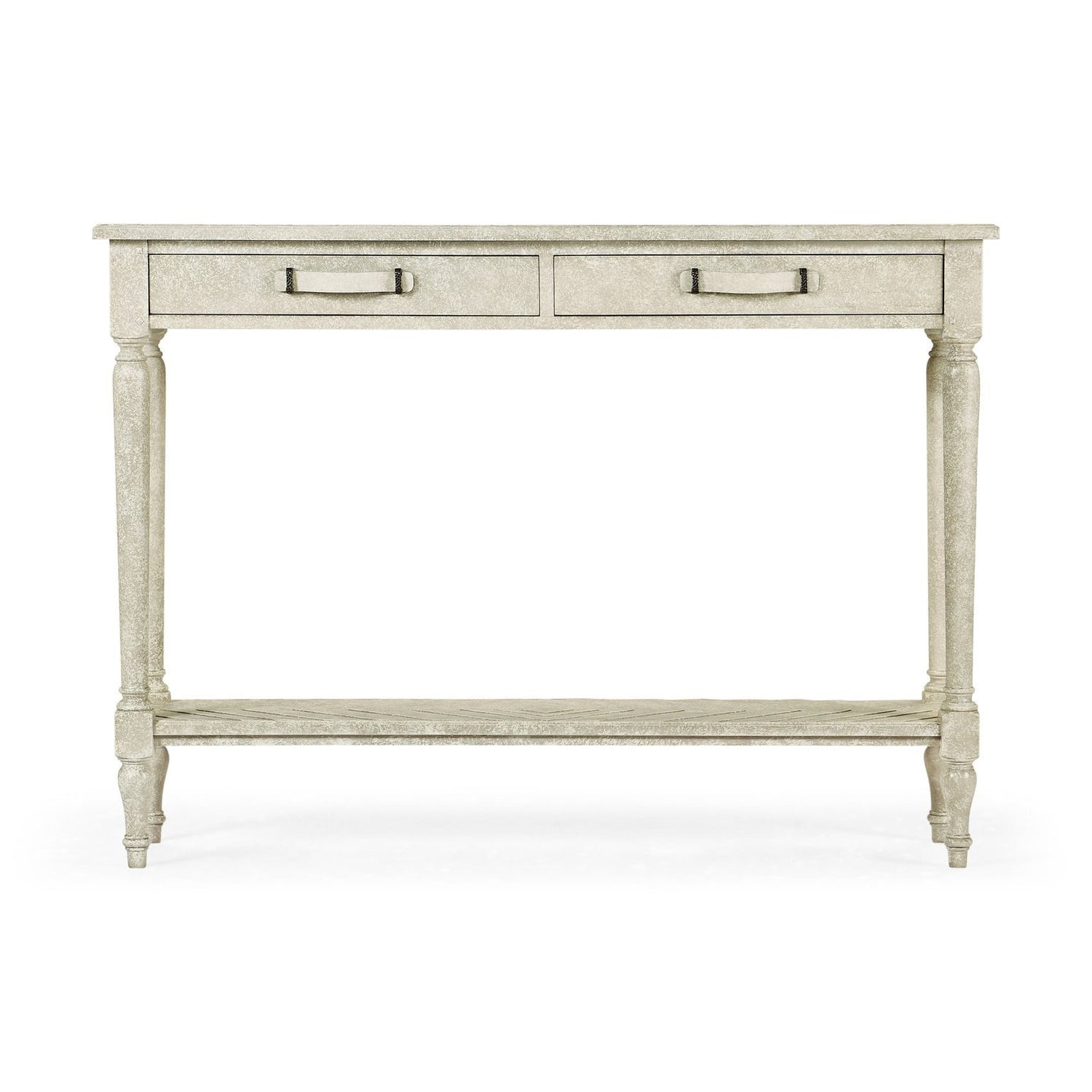 Parquet Console Table-Jonathan Charles-JCHARLES-491077-CFW-Console TablesCountry Walnut-15-France and Son