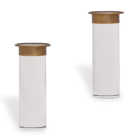 Addison Brass Candleholder - Set of 2-Port 68-PORT-ACEM-276-01-Candle Holders-1-France and Son