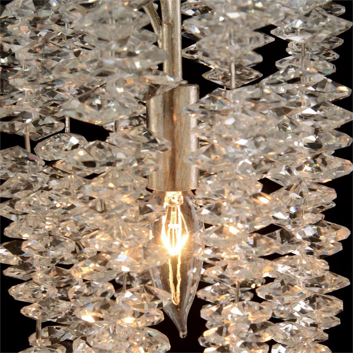 Cascading Crystal Droplight - Gold