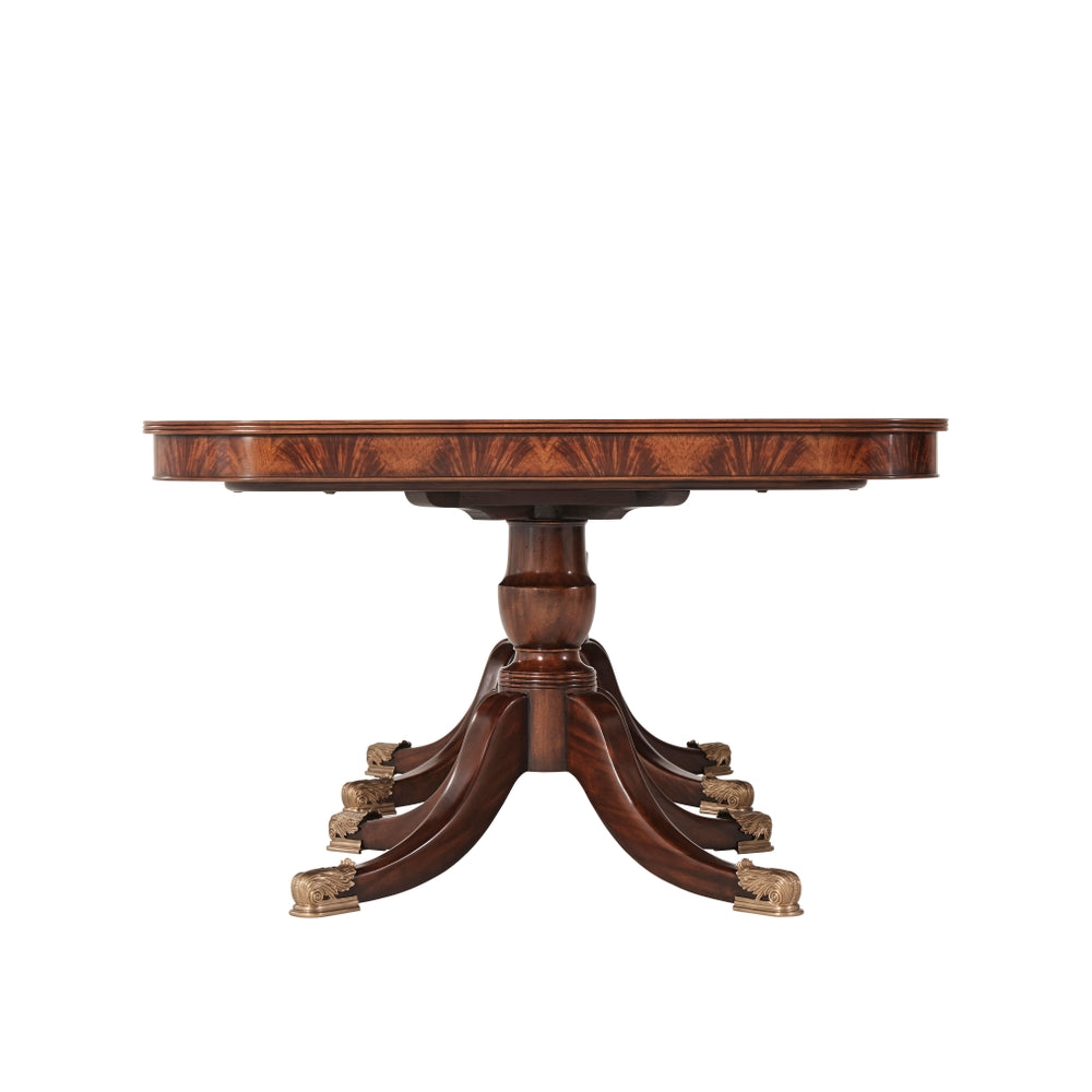 Sunderland Dinner Party Dining Table-Theodore Alexander-THEO-AL54031-Dining Tables-4-France and Son