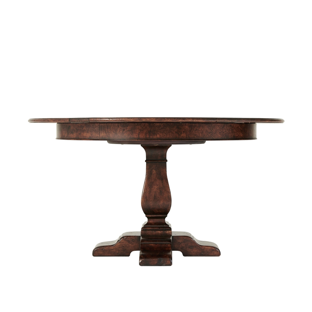 Victory Oak Jupe Dining Table-Theodore Alexander-THEO-AL54037-Dining Tables-4-France and Son