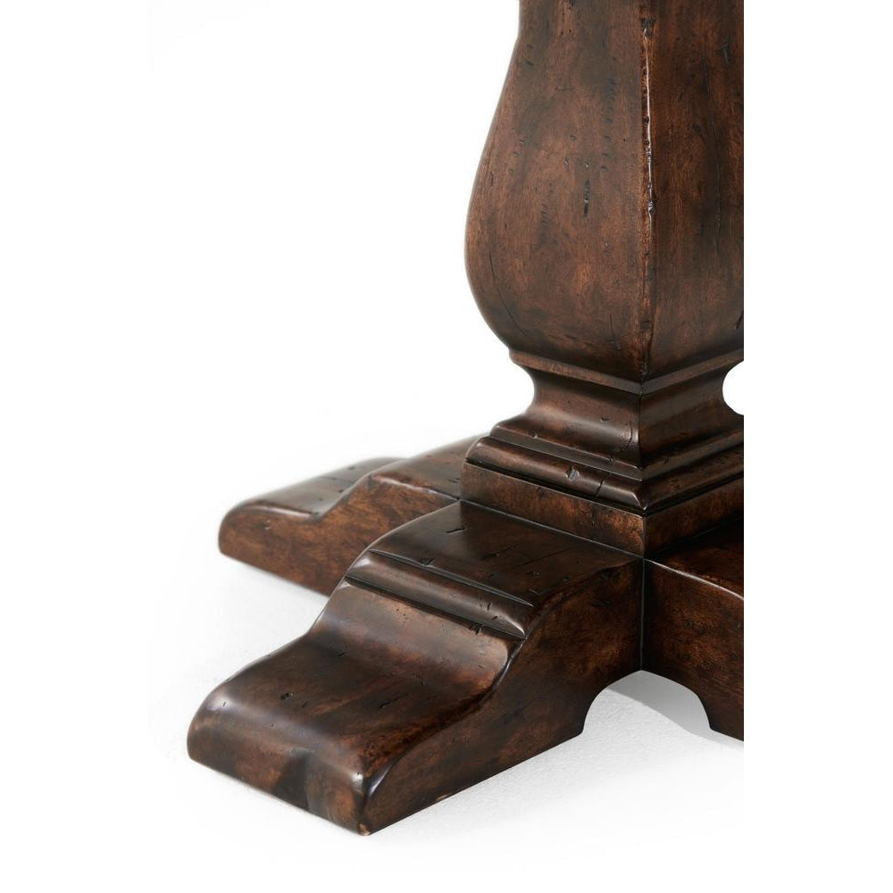 Victory Oak Jupe Dining Table-Theodore Alexander-THEO-AL54037-Dining Tables-6-France and Son