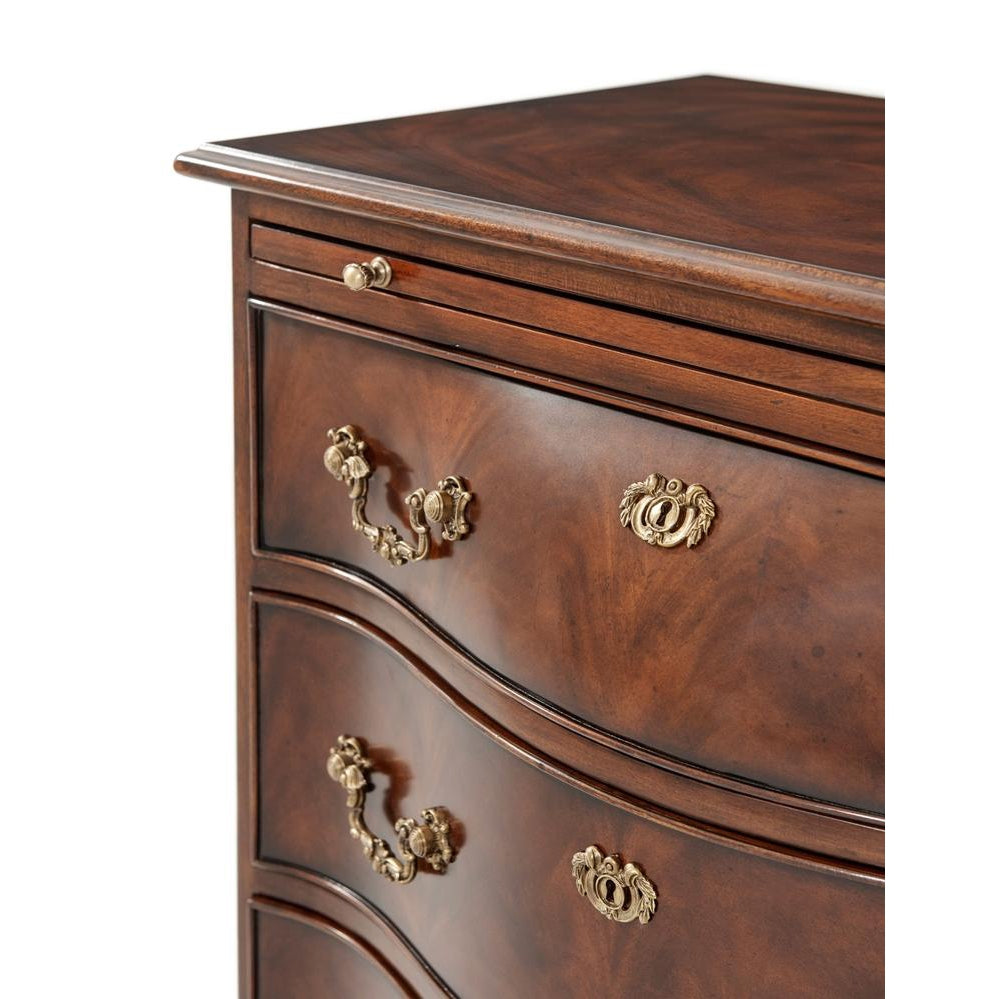 The India Silk Bedside Nightstand-Theodore Alexander-THEO-AL60030-Nightstands-6-France and Son